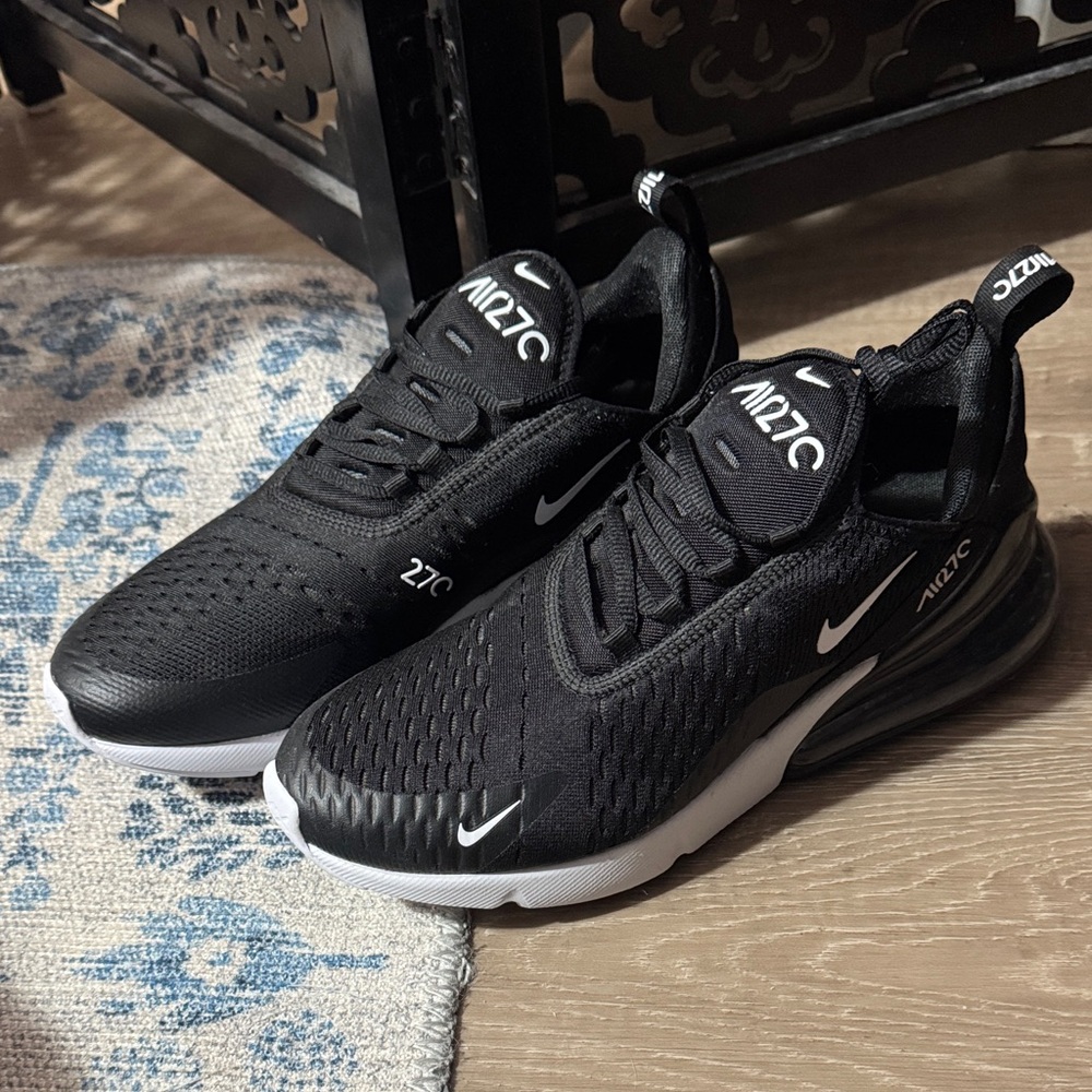 Nike Air Max 270 Black and White Shoes